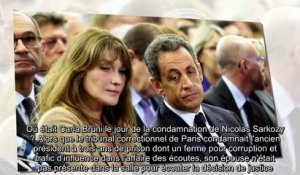 Nicolas Sarkozy condamné - pourquoi Carla Bruni était absente lors du verdict