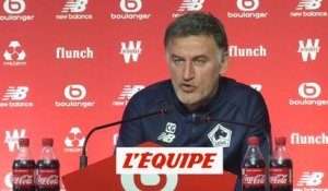 Galtier : « Quand on a Golovine, Jovetic et Fabregas sur le banc » - Foot - L1 - Lille