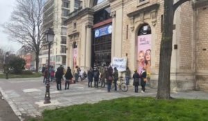 Manifestation à Troyes pour défendre la culture
