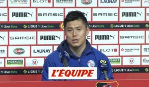 Kawashima «frustré» après la défaite à Rennes - Foot - L1 - Strasbourg