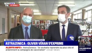 AstraZeneca: Olivier Veran espère un "verdict" jeudi de la part de la communauté scientifique européenne