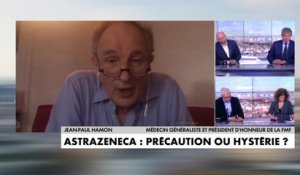 Dr Jean-Paul Hamon sur la suspension du vaccin AstraZeneca : «Quand on a vu la décision du président de la République on était un peu déçu. (…) On s’est dit que c’était un principe de précaution du politique plutôt que du patient»