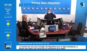 La matinale de France Bleu Mayenne du 17/03/2021