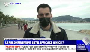 À Nice, le confinement montre ses effets sur le taux d'incidence mais les hôpitaux restent au bord de la saturation