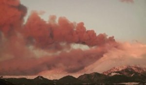 En Sicile, un nouveau nuage de cendres s'échappe de l'Etna