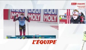 Laegreid : «Chanceux de finir devant Johannes» - Biathlon - CM (H)