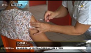 La vaccination est lancée à Rangiroa