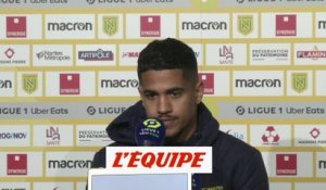 Blas : «C'est comme une défaite» - Foot - L1 - Nantes