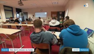 Pas-de-Calais : des cours en demi-classes au lycée