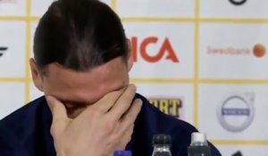 Zlatan Ibrahimovic fond en larmes pour son retour avec la Suède