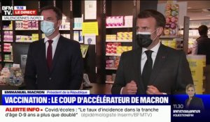 Covid-19: Emmanuel Macron en appelle "à la conscience collective" des Français