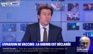 Livraison de vaccins: la "guerre" est déclarée