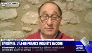 Paris: "Le niveau de gravité des patients qui sont admis en réanimation augmente de jour en jour" à l'hôpital Bichat, selon le Pr Timsit