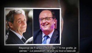 ✅ François Hollande s’amuse de sa rivalité avec Nicolas Sarkozy