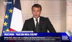 "Aucun mea culpa à faire": Macron estime qu'il a "eu raison" de ne pas confiner la France fin janvier