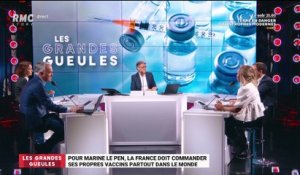 Le monde de Macron: Pour Marine Le Pen, la France doit commander ses propres vaccins partout dans le monde - 29/03