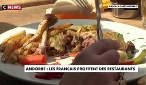 Confinement - De plus en plus de Français traversent la frontière pour se rendre en Andorre où les restaurants sont ouverts - VIDEO
