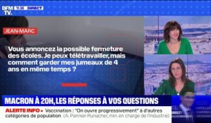Macron à 20h: vers une fermeture des écoles ? BFMTV répond à vos questions
