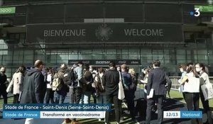 Covid-19 : le Stade de France se transforme en centre de vaccination géant