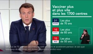 Emmanuel Macron annonce vouloir rouvrir le pays à partir de mi-mai