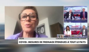 Céline, commerçante à Noirmoutier : «On peut se promener librement jusqu'à 19h, et nous on va être au zoo derrière nos vitrines fermées»