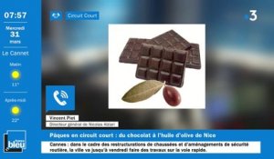 Du chocolat à l'huile d'olive de Nice