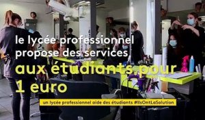 Au Havre, un lycée professionnel propose des services aux étudiants pour 1 euro