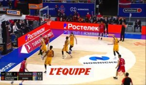 Le résumé de CSKA Moscou - Khimki Moscou - Basket - Euroligue (H)