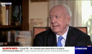 Jean-Claude Gaudin sur le Covid-19: "Je n’aurais pas aimé être à la place d’Emmanuel Macron"