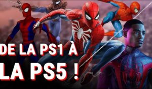 SPIDER-MAN DE LA PS1 A LA PS5 !