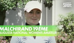 Lucie Malchirand 19ème - Augusta National Women's Amateur