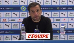 David Linarès n'a « pas vu de joueurs qui ont lâché » contre l'OM - Foot - L1 - Dijon