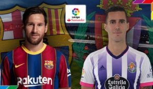 FC Barcelone - Real Valladolid  : les compositions officielles