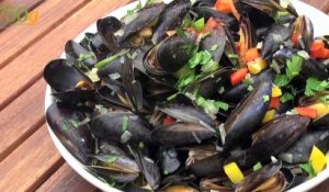 Moules à la plancha