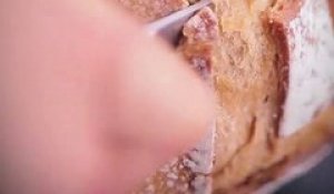 Mini-quiches en coque de pain