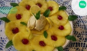 Carpaccio d'ananas