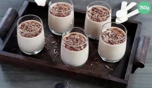 Panna cotta au chocolat au lait