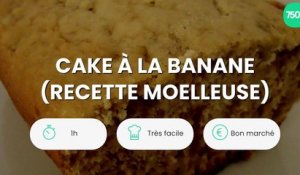 Cake à la banane (recette moelleuse)