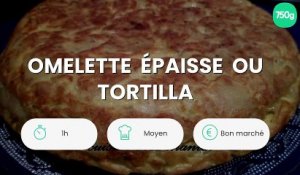 Omelette épaisse ou tortilla