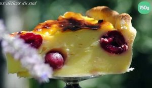 Flan pâtissier aux cerises