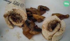 Ballotines de dinde aux épices et champignons