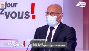 Eric Ciotti : "La campagne de vaccination est lancée avec beaucoup de retard."