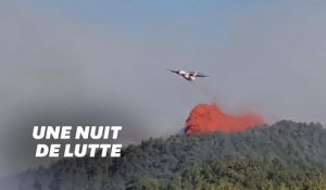 Près de Marseille, l'incendie d'Auriol brûle 90 hectares de forêt