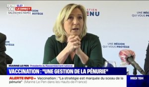 Marine Le Pen: "Je suis à nouveau candidate à la Présidentielle"