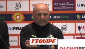 Sampaoli : « C'est un pas en avant dans le jeu » - Foot - L1 - OM