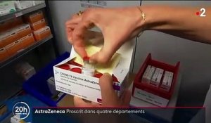 Covid-19 : la vaccination avec AstraZeneca stoppée dans quatre départements