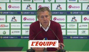 Puel : « Il faut encore grappiller » - Foot - L1 - ASSE