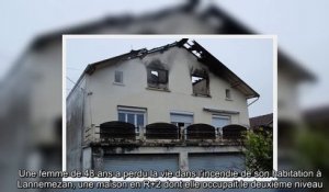 Lannemezan - une femme de 48 ans meurt dans l'incendie de son habitation