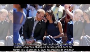 Pourquoi Harry n'est pas prêt de retrouver Meghan Markle après les funérailles du prince Philip