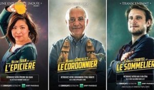Les cinémas de France rendent hommage aux commerçants en les représentant sur des affiches de film